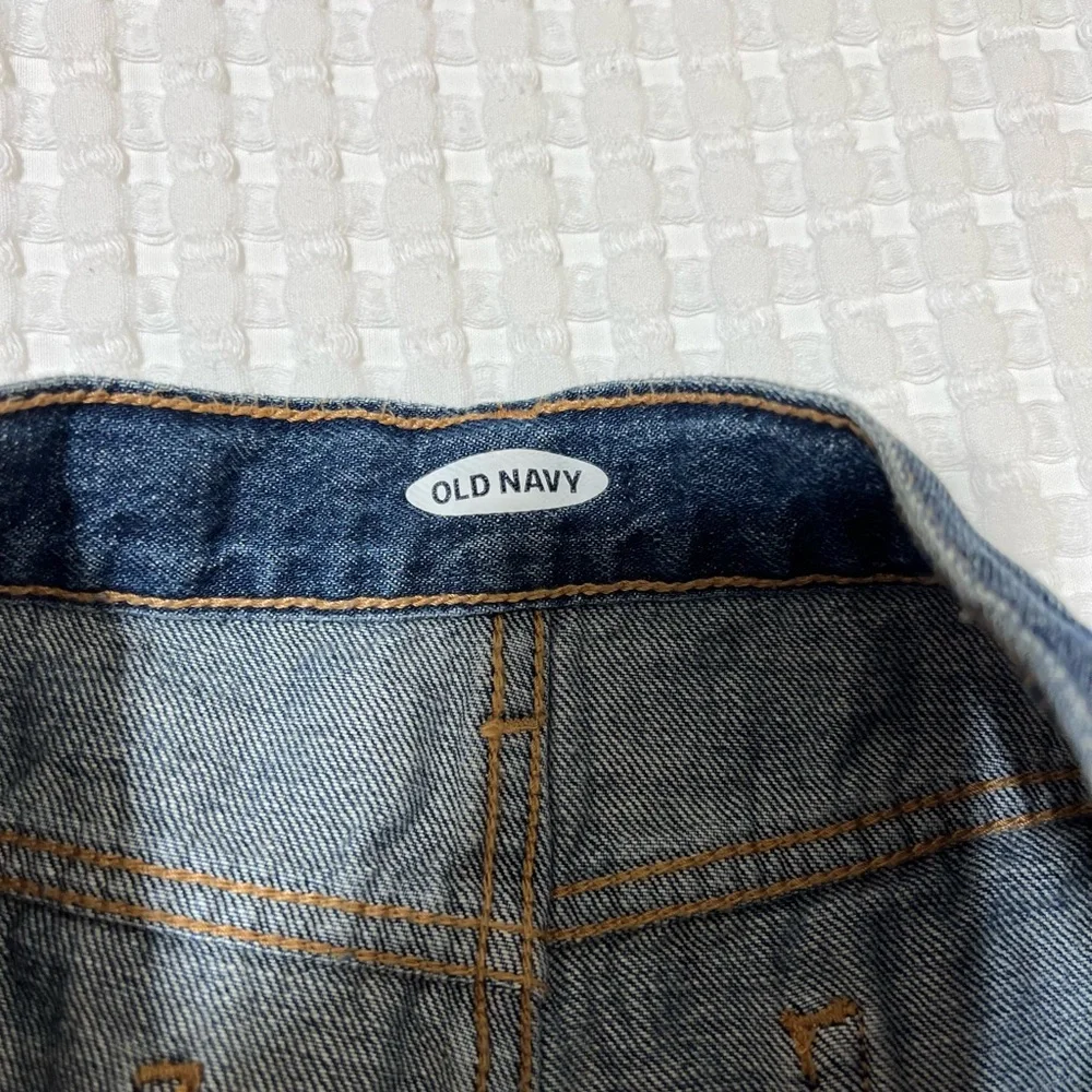 Old Navy Distress Lace Trim Denim Jean Shorts